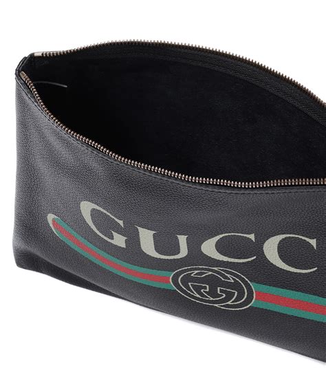 gucci black pouch.